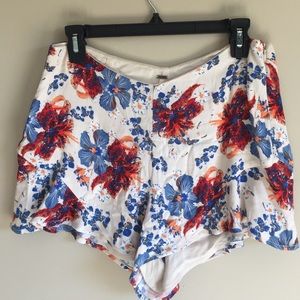 Free people floral shorts
