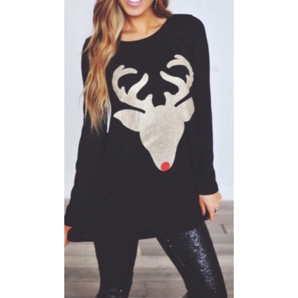 Holiday Black Sequin Legging S M L - Picture 2 of 2