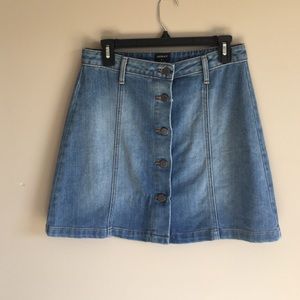 Denim skirt