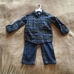 Carters Toddler shirt and pants outfit