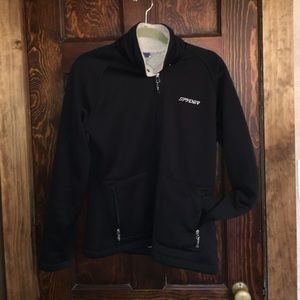 Spyder sherpa lined zip up jacket