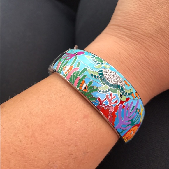 Belle etoile sea turtle Bangle