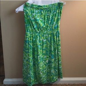 Lilly Pulitzer strapless size small EUC 💕