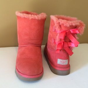 Coral Bailey bow UGGs!