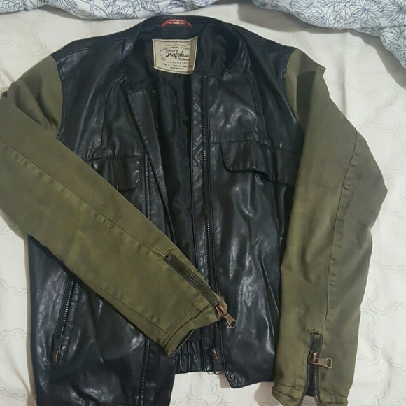 Zara leather jacket
