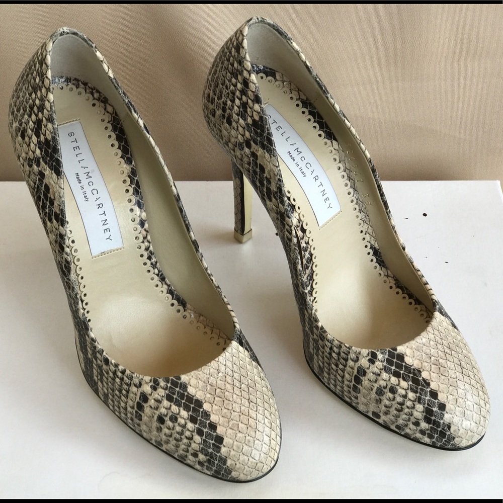 Stella McCartney Python Heels