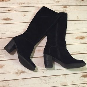 Knee High Suede Boots