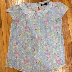 Iron Fist Lollipop Lorelei chiffon blouse