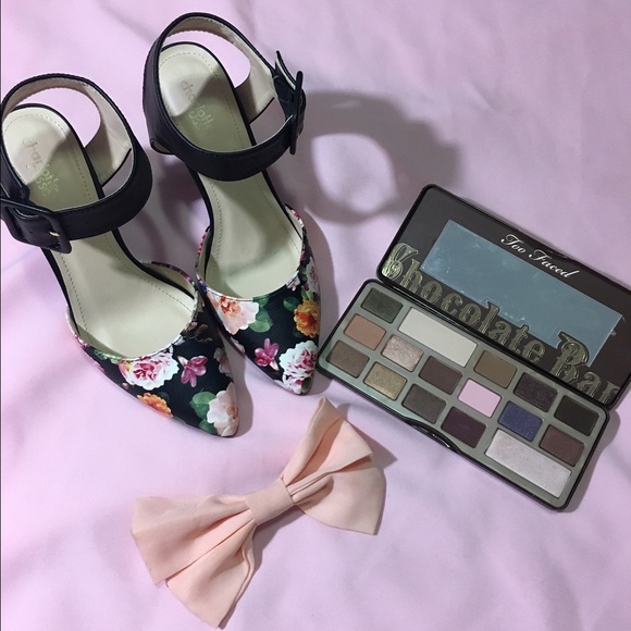 Floral heels