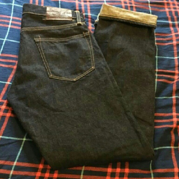 $165 Mens Polo RL Selvedge "Varick" Jeans!SZ 29X30 - Picture 3 of 4