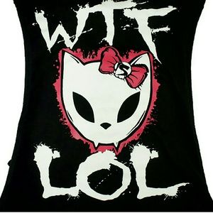 NWOT Bye Bye Kitty by Poizen Industries