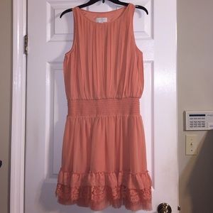 Salmon Jessica Simpson Dress