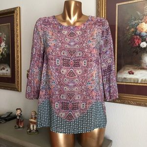Anthropologie by Maeve Sidney silk blouse