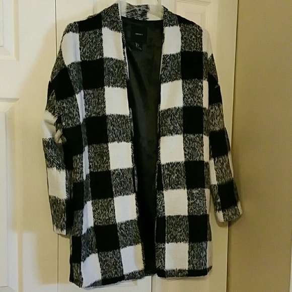Cute Forever 21 Fall Coat, Fuzzy.