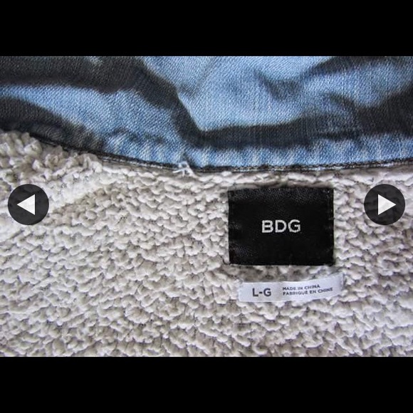 Urban Outfitters BDG sleeveless jean jacket