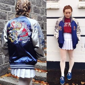 ⏰SOLD⏰ Sukajan jacket - dueling dragons