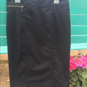 Missimo Stretch Extensible Skirt Black