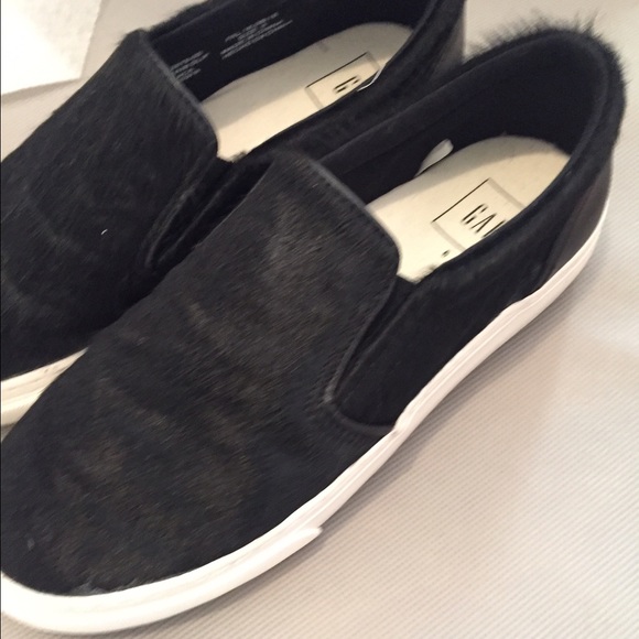 Calf hair slip on sneaker NWOT