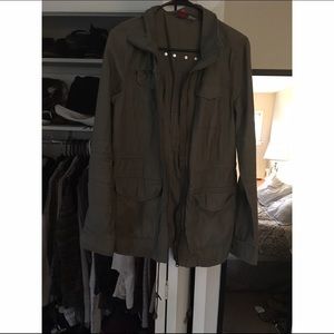 H&M studded utility jacket