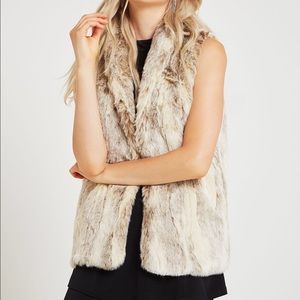 BCBG Generation Fur vest