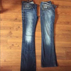 Rocks and miss me jeans