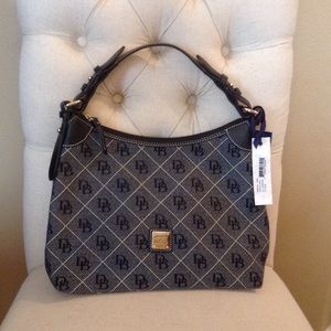 Dooney & Bourke Navy Blue Hobo