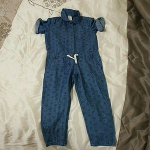 3/4 Sleeve Pants Jumpsuit