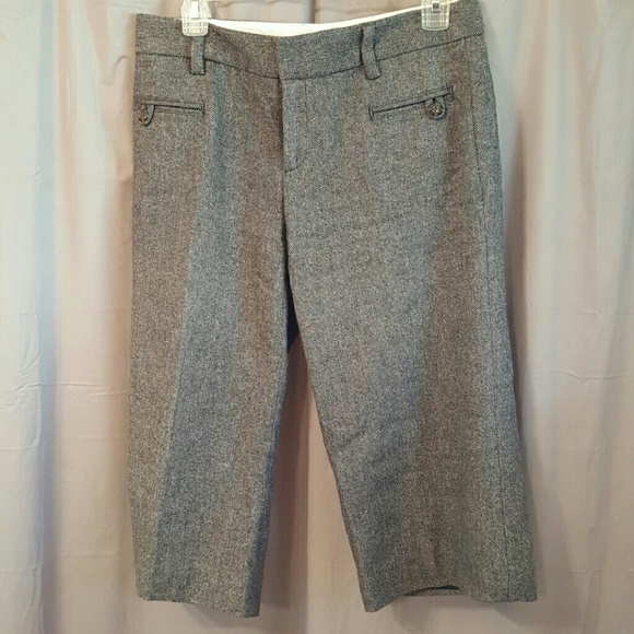 Banana Republic wool crop pants