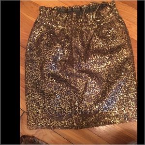J.Crew sequin skirt