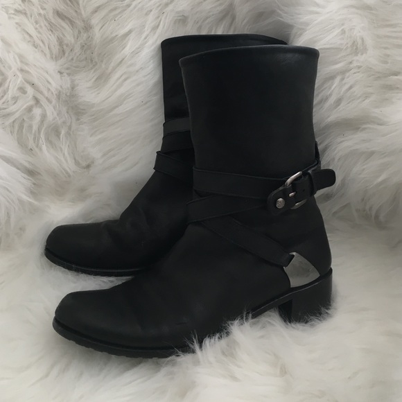 Stuart Weitzman Moto Boots ❤ Sold!
