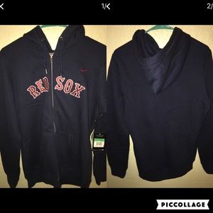 Brand new women's RED SOX zip up hoodie XL