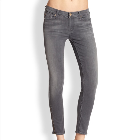 7 For All Mankind Denim - Seven for All Mankind Skinny Ankle Jeans