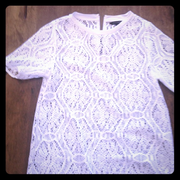 Lace top from banana republic