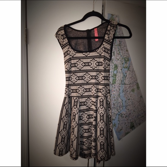 Miss Sixty Cute/Sexy B&w Dress worn once