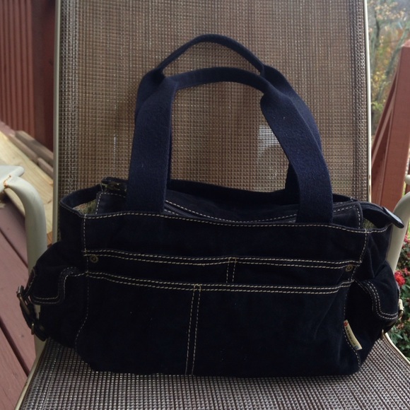 Fossil Black Corduroy Purse - Picture 2 of 4