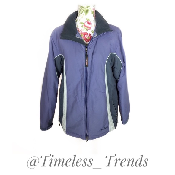 L.L. Bean Jackets & Blazers - Purple ll. bean hooded winter coat