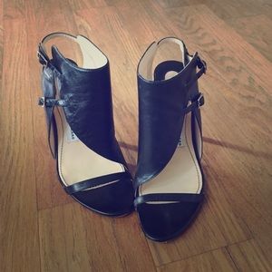 Camilla Skovgaard Black Leather Heels