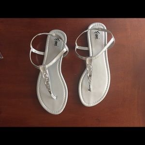 Jeweled Thong sandals