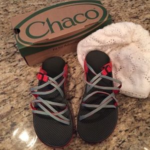 Chaco Rhapsody Chia & Turquoise Sandals