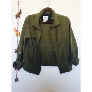 Live a Little military jacket
