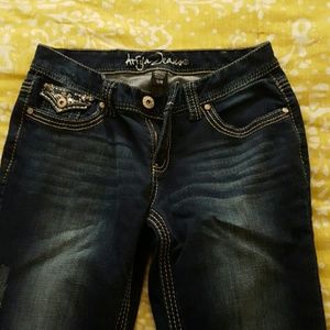 Dark wash jeans