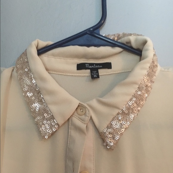 Tan blouse - Picture 2 of 3