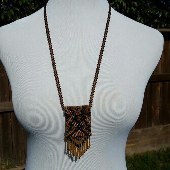 Beaded medicine bag