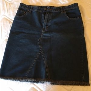 No Boundaries Size 15 Juniors Denim Skirt