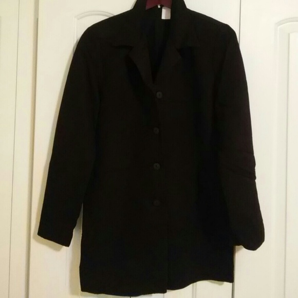 Black Faux Suede Jacket