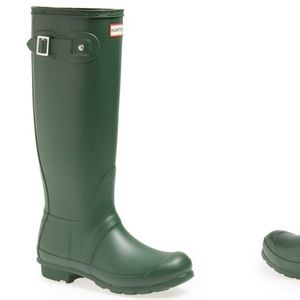 Green Hunter Boots