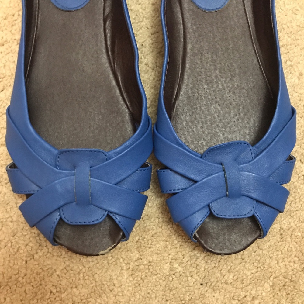 Mossimo Supply Co. Cobalt Blue Flats