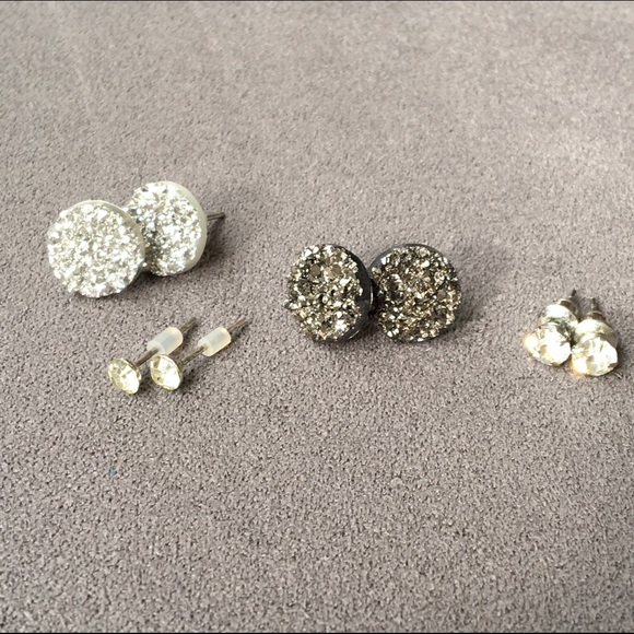 Druzy Earring Bundle