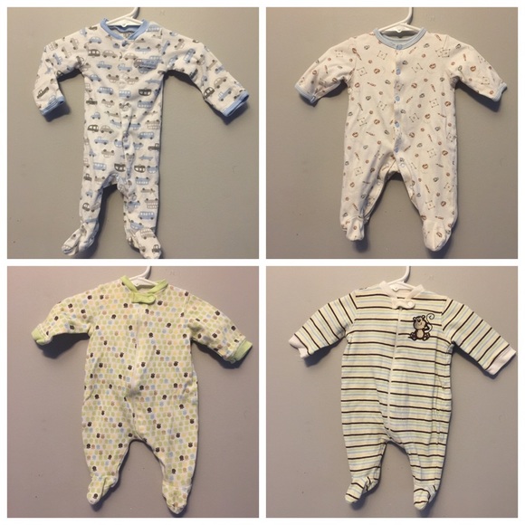 (4) Footed PJ Bundle