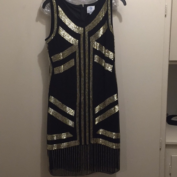 Patra beaded fringe dress - Size 10